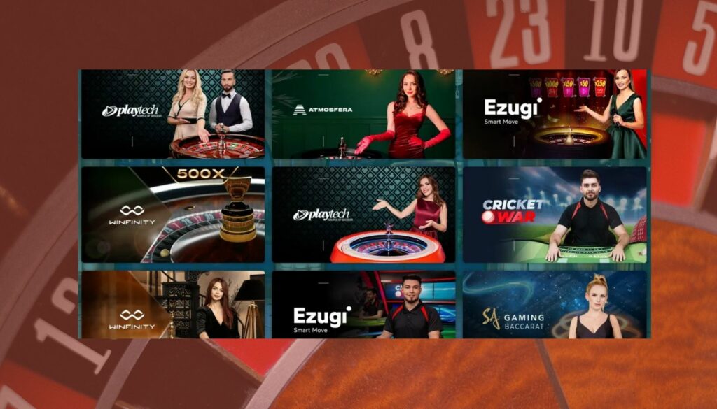 22Bet Casino games overview