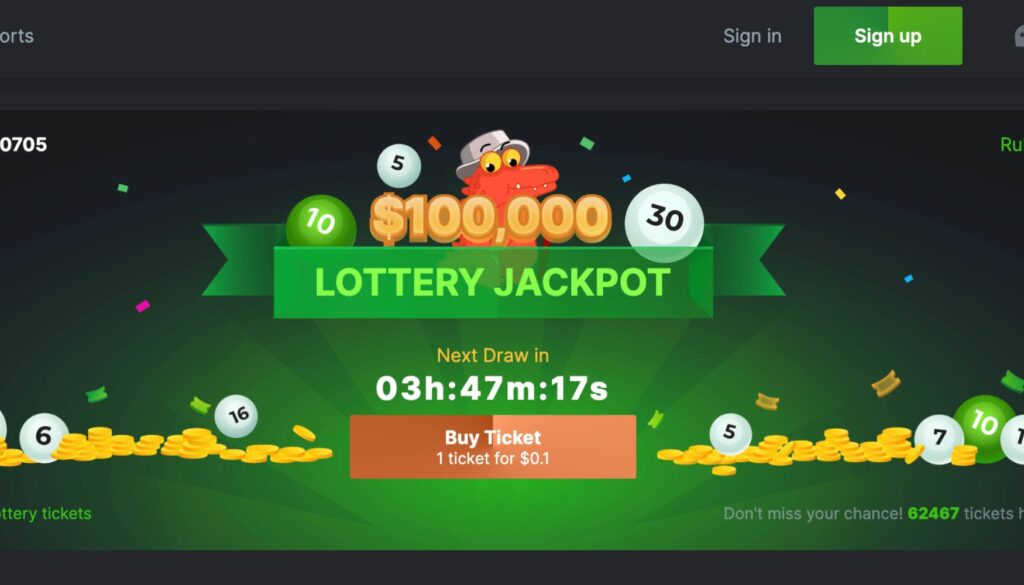 How to play BC Game online lottery guide