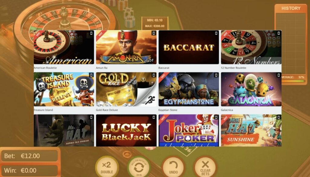 Betfair Casino and Poker games review