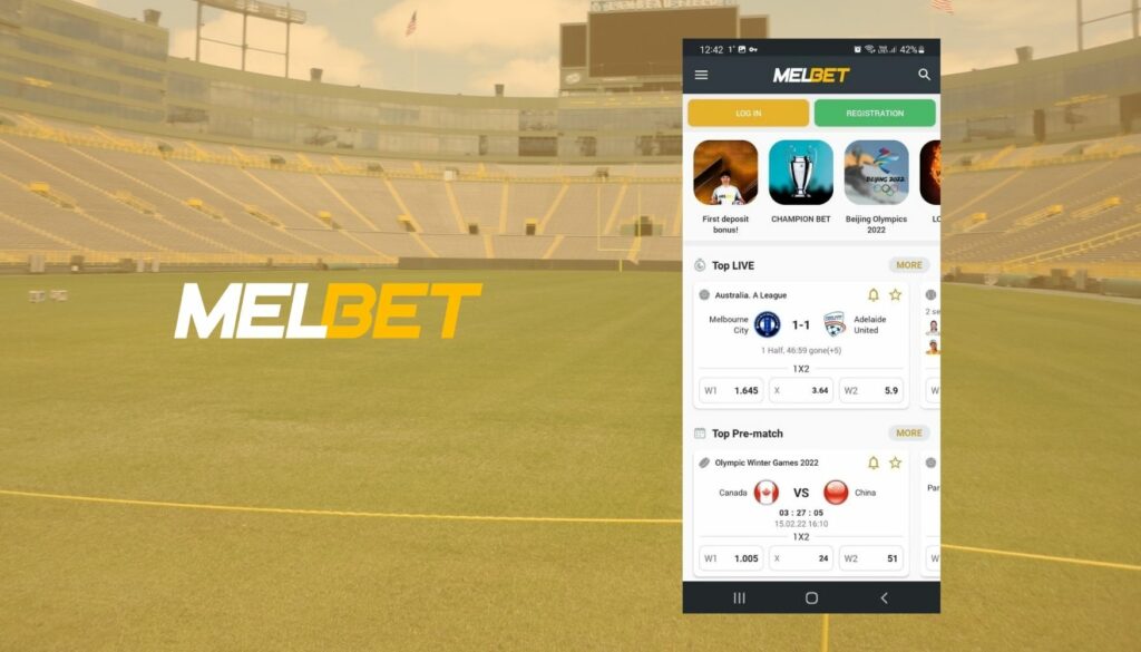 Melbet betting application download and install